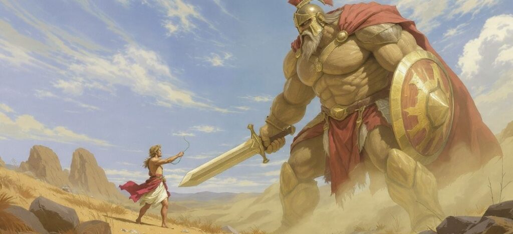 O que Davi e Golias ensina sobre humildade, identidade e força interior